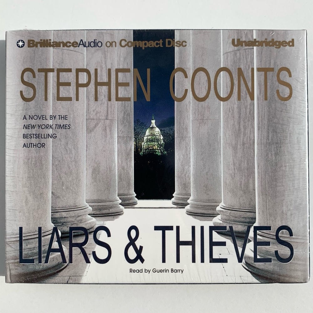 Liars & Thieves by Stephen Coonts Unabridged Audio Book Compact Disc Spy Mystery